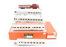 Load image into Gallery viewer, HO Brass NPP - Nickel Plate Products CRI&P - Rock Island "Rocket" TA Locomotive & 4 Car Set (Includes Extra Car) Factory Painted