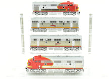 Load image into Gallery viewer, HO Brass CON CIL - Challenger Imports ATSF - Santa Fe Passenger Service EMD F7 A/B/B/A Set FP & Plated