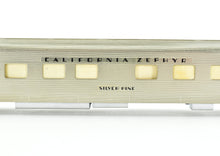 Load image into Gallery viewer, HO Brass NPP - Nickel Plate Products CB&Q - Burlington Route WP & D&RGW California Zephyr Buffet Lounge Dome Pullman Sleeper Set