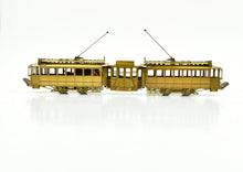 Load image into Gallery viewer, HO Brass NJ Custom Brass BER - Boston Elevated Railroad Single Truck Articulated Trolley