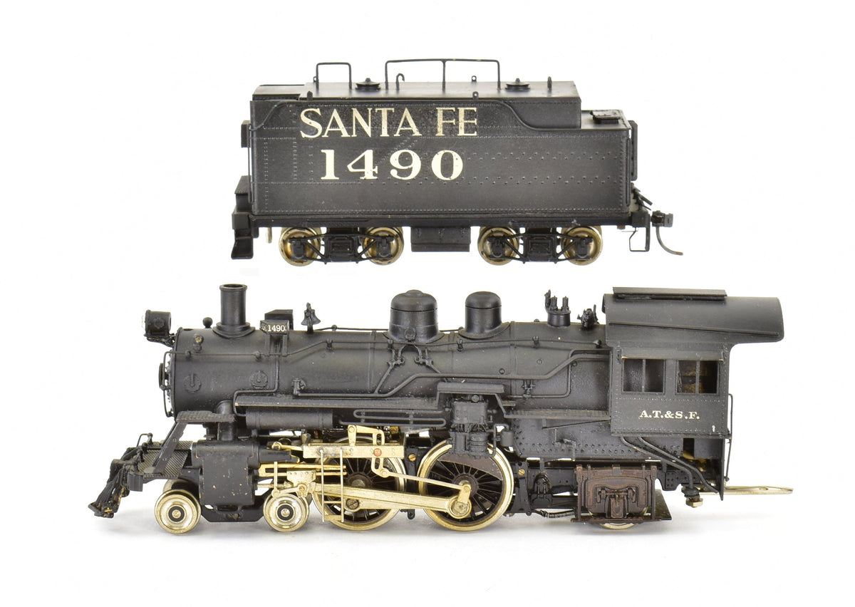 Loco En Laiton Personnalisée SF Classe 1400 4-4-2 – Modèle Non Revêtu, Fabrication Japon