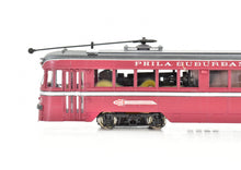Load image into Gallery viewer, HO Brass MTS Imports PST - Philadelphia Suburban Transportation "Brilliner" Interurban CP #2