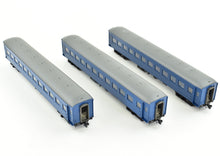 Load image into Gallery viewer, J Scale CON Kato JNR - Japanese National Railways OHA-35 Set of 3 Passenger Cars FP Blue