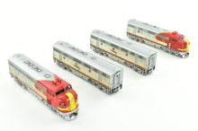 Load image into Gallery viewer, HO Brass CON CIL - Challenger Imports ATSF - Santa Fe Passenger Service EMD F7 ABBA Set, FP & Plated