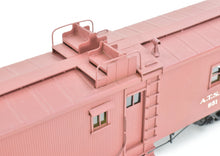 Load image into Gallery viewer, HO Brass Key Imports ATSF - Santa Fe Open Air Seats "Hollywood" Caboose Pro Painted No. 951