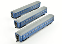Load image into Gallery viewer, J Scale CON Kato JNR - Japanese National Railways OHA-35 Set of 3 Passenger Cars FP Blue