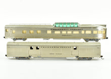 Load image into Gallery viewer, HO Brass NPP - Nickel Plate Products CB&Q - Burlington Route WP & D&RGW California Zephyr Dome-Observation Baggage Set