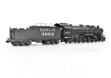 Load image into Gallery viewer, HO Brass Key Imports ATSF - Santa Fe 3800 Class 2-10-2 Custom Painted No. 3862