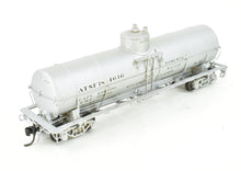 Load image into Gallery viewer, HO Brass Pecos River Brass ATSF - Santa FeTk-k Tank Car with AB Brakes Custom Painted