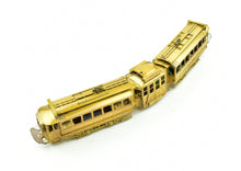 Load image into Gallery viewer, HO Brass NJ Custom Brass BER - Boston Elevated Railroad Single Truck Articulated Trolley