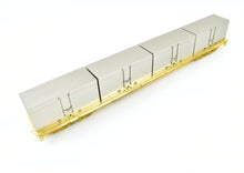 Load image into Gallery viewer, HO Brass TCY - The Coach Yard No. 0447 ATSF - Santa Fe SF 200-25 Mail Container Flat W/ 4 Containers