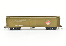 Load image into Gallery viewer, HO Brass- ambert REA - Railway Express Agency ATSF - Santa Fe Express Reefer Custom Painted