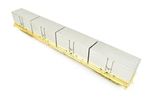 Load image into Gallery viewer, HO Brass TCY - The Coach Yard No. 0447 ATSF - Santa Fe SF 200-25 Mail Container Flat W/ 4 Containers