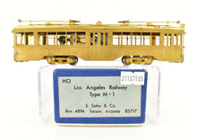 Load image into Gallery viewer, HO Brass S. Soho & Co. LARY - Los Angeles Railway Type M-1 Streetcar