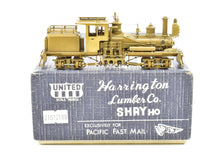 Load image into Gallery viewer, HO Brass PFM - United Harrington Lumber Co. 2-Truck B-2 Shay Geared Locomotive