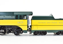 Load image into Gallery viewer, HO Brass CON PSC - Precision Scale Co. - CNW 4-6-2 Streamlined "Yellow Jacket" - FP #1617