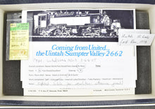 Load image into Gallery viewer, HOn3 Brass PFM - United Uintah Railway 2-6-6-2T Hi-Grade New Gears
