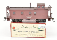 Load image into Gallery viewer, HO Brass Trains Inc. ATSF - Santa Fe Wood Caboose Custom Painted & Weathered