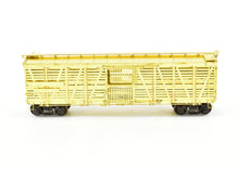 Load image into Gallery viewer, HO Brass Pecos River Brass ATSF - Santa Fe Sk-Q Stock Car with Replacement Kadee Trucks