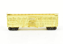 Load image into Gallery viewer, HO Brass Pecos River Brass ATSF - Santa Fe Sk-Q Stock Car with Replacement Kadee Trucks
