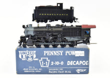 Load image into Gallery viewer, HO Brass PFM - United PRR - Pennsylvania Railroad - I-1 - 2-10-0 Decapod - Pro Paint
