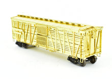 Load image into Gallery viewer, HO Brass Pecos River Brass ATSF - Santa Fe Sk-Q Stock Car with Replacement Kadee Trucks