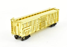 Load image into Gallery viewer, HO Brass Pecos River Brass ATSF - Santa Fe Sk-Q Stock Car with Replacement Kadee Trucks