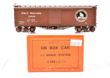 Load image into Gallery viewer, HO Brass NPP - Nickel Plate Products GN - Great Northern 40' Boxcar AB Brake Custom Painted No. 34925