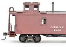 Load image into Gallery viewer, HO Brass Trains Inc. ATSF - Santa Fe Wood Caboose Custom Painted & Weathered