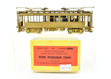 Load image into Gallery viewer, HO Brass Suydam PE - Pacific Electric "Medium Five" Wood Interurban Coach with Can Motor