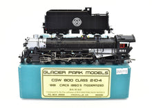 Load image into Gallery viewer, HO Brass CON- Glacier Park Models CGW - Chicago Great Western - 800 Class 2-10-4 FP #881