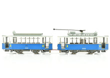 Load image into Gallery viewer, HO Brass Philotrain Apeldoor-Nederland Type HTM 51-80 Tram Set Painted