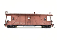 Load image into Gallery viewer, Copy of HO Brass OMI - Overland Models, Inc. IC - Illinois Central "OSB" Outside Braced Wood Caboose Pro-Painted