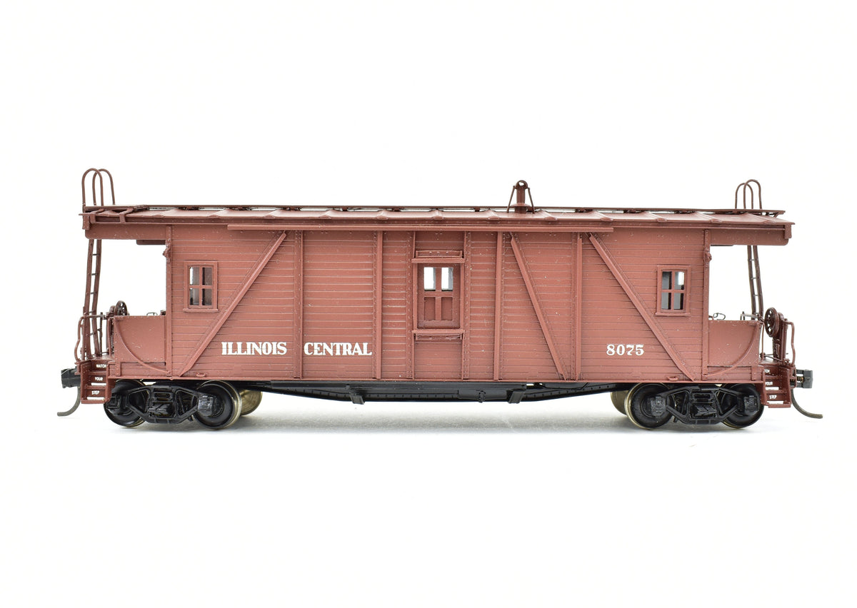 HO Brass PFM - SKI IC - Illinois Central Wood Caboose Factory Painted –  ReSourced Rails