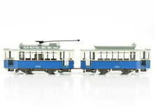 Load image into Gallery viewer, HO Brass Philotrain Apeldoor-Nederland Type HTM 51-80 Tram Set Painted