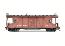 Load image into Gallery viewer, Copy of HO Brass OMI - Overland Models, Inc. IC - Illinois Central "OSB" Outside Braced Wood Caboose Pro-Painted