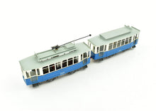 Load image into Gallery viewer, HO Brass Philotrain Apeldoor-Nederland Type HTM 51-80 Tram Set Painted
