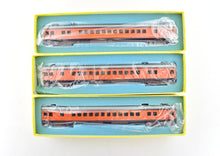 Load image into Gallery viewer, HO Brass NPP - Nickel Plate Products MILW - Milwaukee Road Hiawatha Factory Painted 3 Coach Set