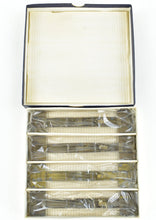 Load image into Gallery viewer, Copy of HO Brass NWSL - Northwest Short Line NP - Northern Pacific 41' Log Cars 4-Pack No Trucks #2