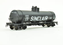Load image into Gallery viewer, HO Brass Pecos River Brass SP - Southern Pacific 0-50-13 Tank Car With AB Brakes Pro-Painted as S.D.R.X Sinclair Oil Company