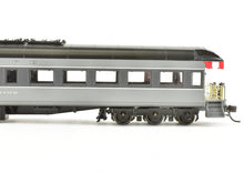 Load image into Gallery viewer, HO Brass Pecos River Brass ATSF - Santa Fe 80' Cafe Observation Car #1514 FP Two Tone Grey