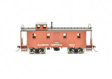 Load image into Gallery viewer, HO Brass PFM - Ski - IC - Illinois Central Wood Caboose