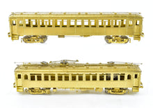 Load image into Gallery viewer, HO Brass MTS Imports SN - Sacramento Northern #1018-1025 Interurban Powered Coach/Unpowered Coach Trailer 2 Car Set