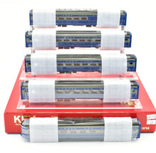 Load image into Gallery viewer, HO Brass Key Imports B&O - Baltimore & Ohio "Cincinnatian" P-7d and 5 Coach Train Set FP CS-22