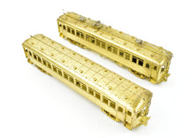 Load image into Gallery viewer, HO Brass MTS Imports SN - Sacramento Northern #1018-1025 Interurban Powered Coach/Unpowered Coach Trailer 2 Car Set