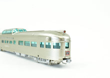 Load image into Gallery viewer, HO Brass Shoreham Shops CB&Q- Burlington Twin Cities Zephyr Vista Dome Parlor Observation "Silver Vista" FP