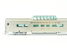 Load image into Gallery viewer, HO Brass Shoreham Shops CB&Q- Burlington Twin Cities Zephyr Vista Dome Parlor Observation "Silver Vista" FP