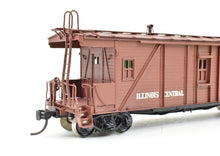 Load image into Gallery viewer, Copy of HO Brass OMI - Overland Models, Inc. IC - Illinois Central "OSB" Outside Braced Wood Caboose Pro-Painted