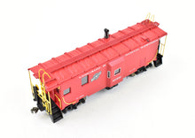 Load image into Gallery viewer, HO Brass OMI - Overland Models, Inc. C&NW - Chicago & North Western Steel Bay Window Caboose CP Red