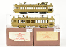 Load image into Gallery viewer, HO Brass Brass Pacific Traction - San Diego #400 Car (Series 5) - Powered &Trailer